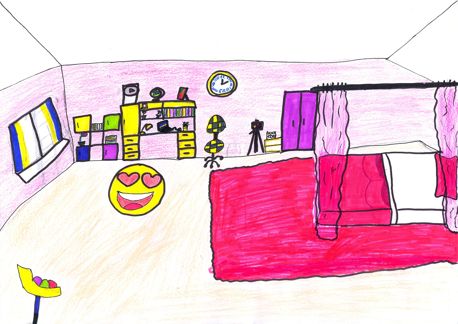 Конкурс детского рисунка «Детская моей мечты! Раскрась мечту!» 